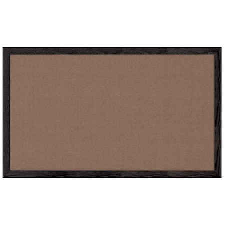 United Visual Products Combo Board, 36"x24", Satin Frame/White Porcelain & Forbo UVDECORK3624-WHTPORC-FORBO